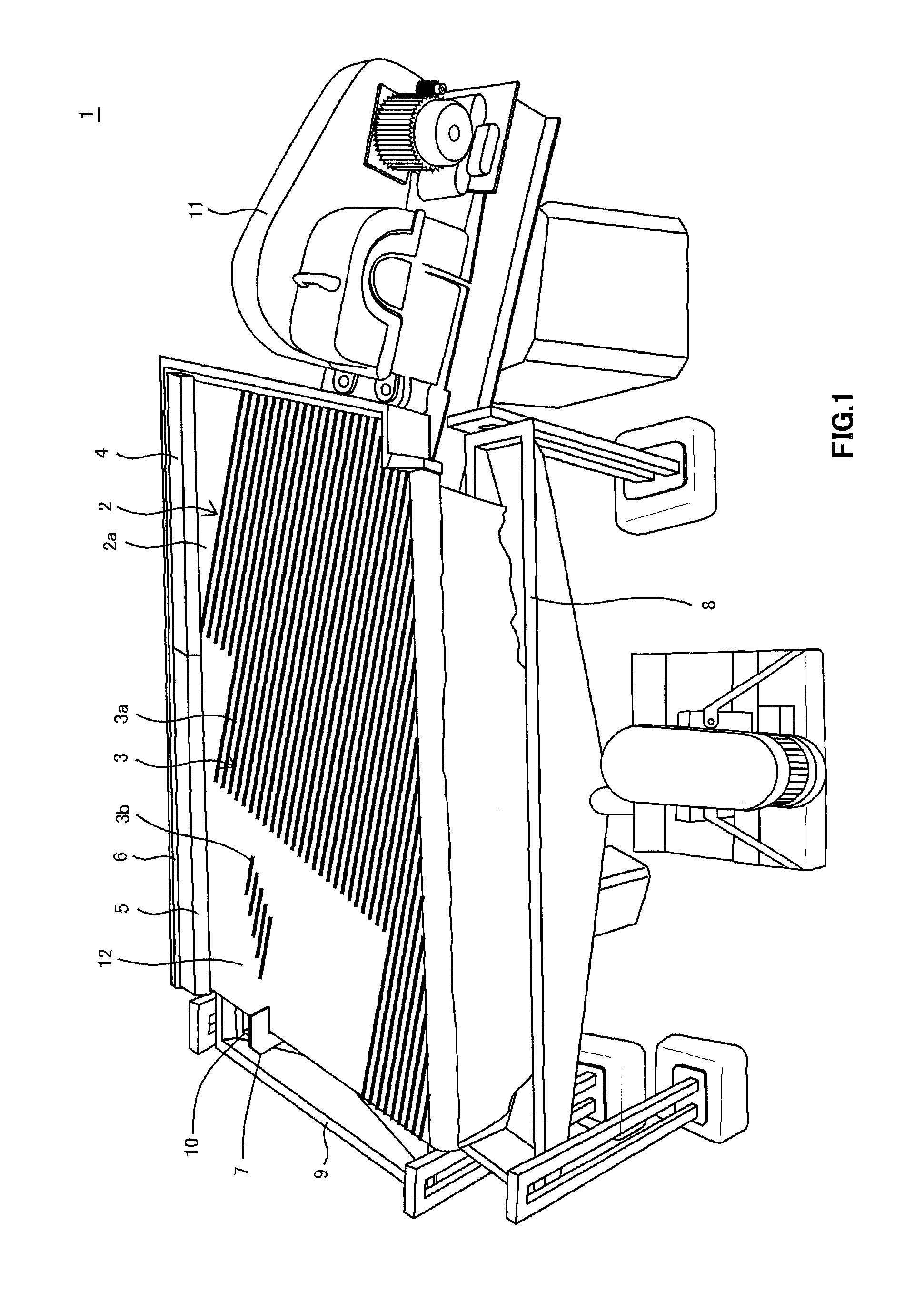 Gold concentrate recovery system and gold concentrate recovery method