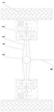 Vehicle wheel-side integrated hydraulic retarder and friction brake device