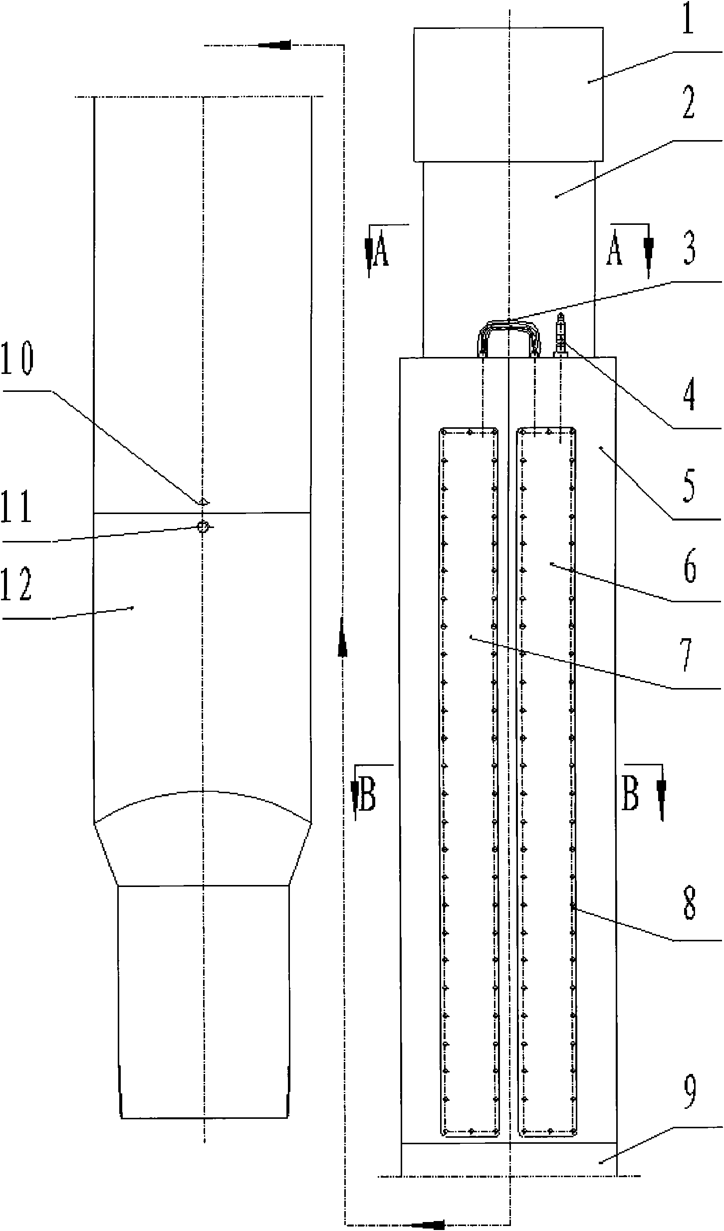 Motor driven worm gear transmission underground sleeve valve