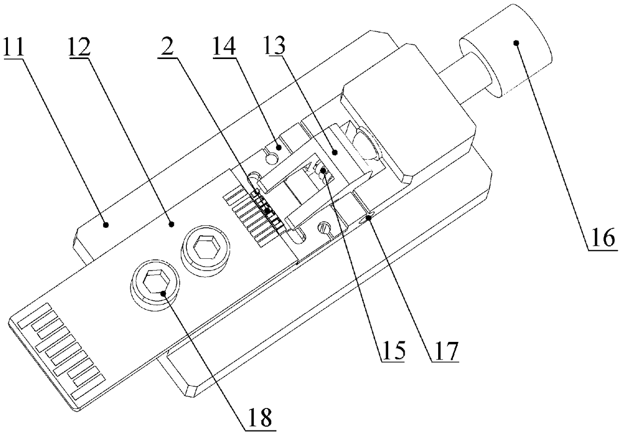 Aging device and aging method for laser device chip