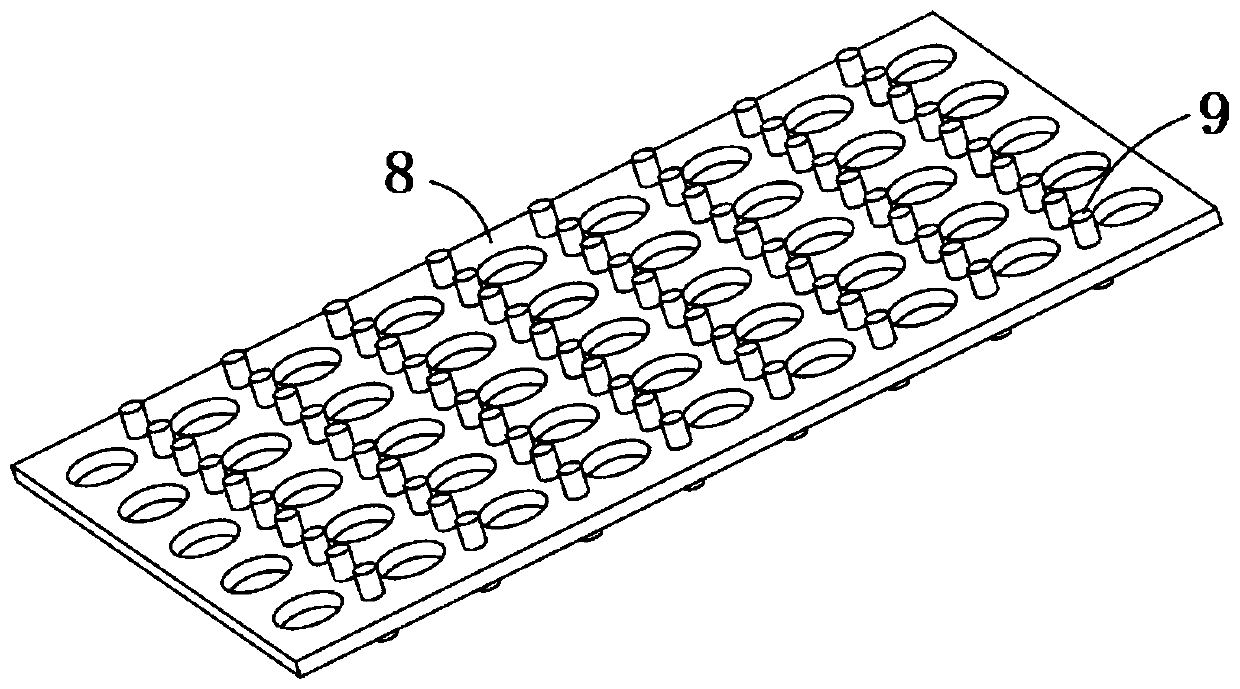 Terrestrial heat type building heating system