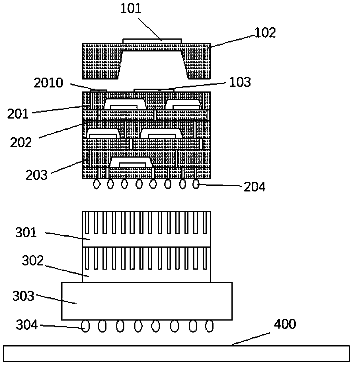 Multichannel small broadband receiver