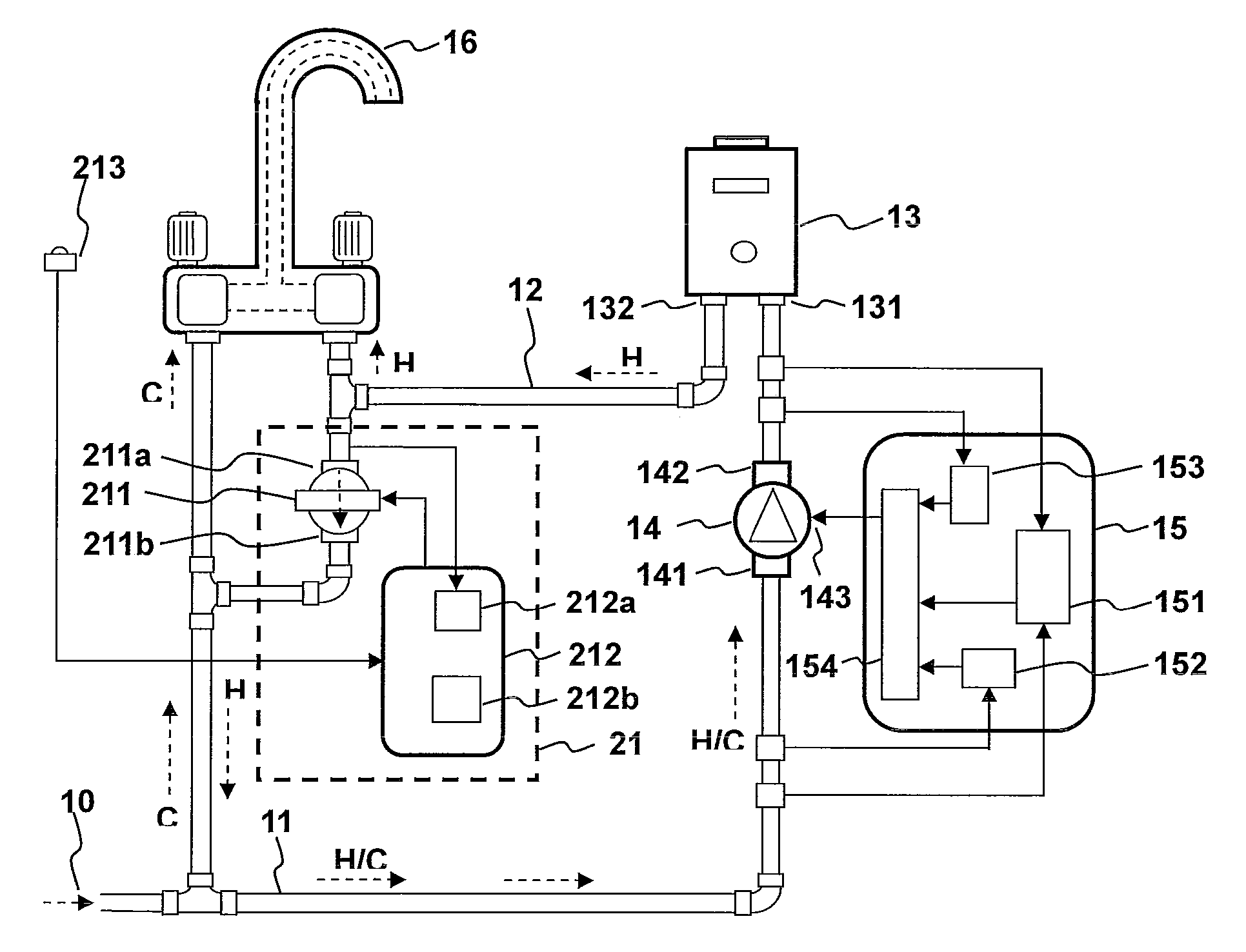 Hot water system