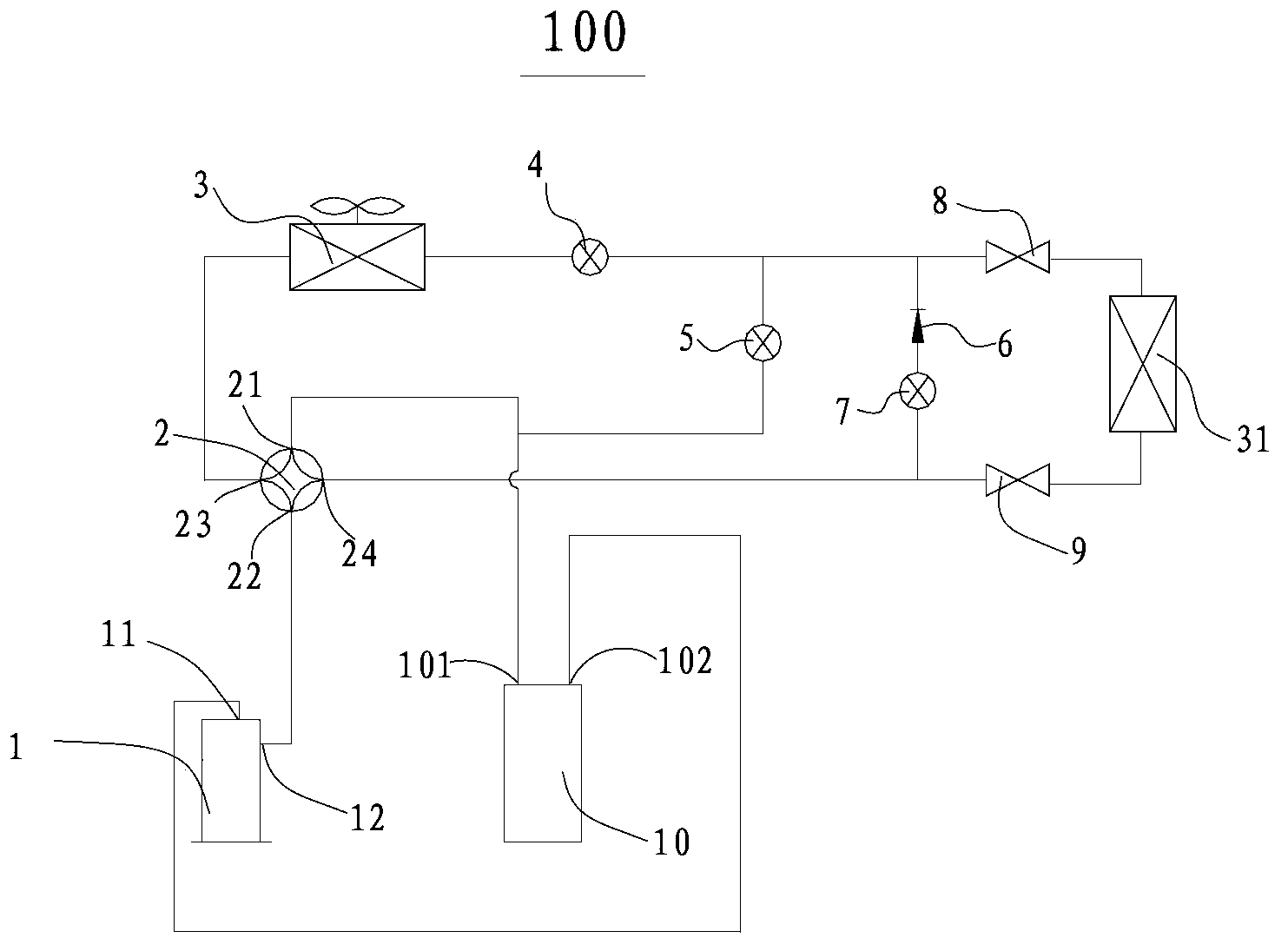 Air-conditioner indoor-unit-free detection device and method