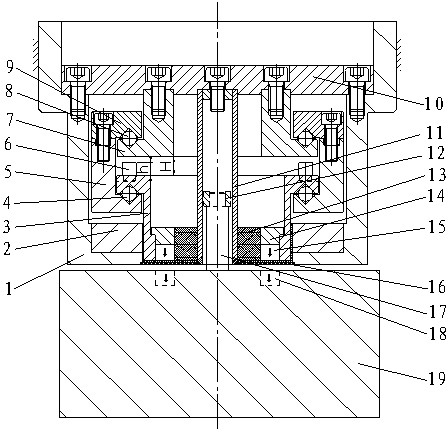 Suspension type damper used for high speed rotating machine