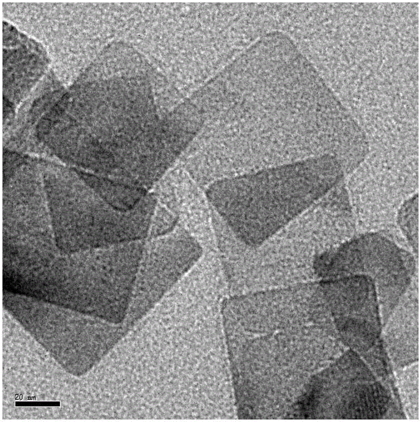 Preparation method and application method of titanium dioxide nanosheet supported MIL-100 (Fe) composite photocatalysis material