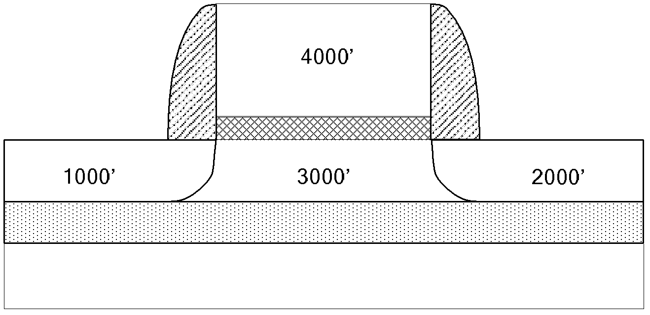 Tunneling field effect transistor structure with suspended source and drain regions and forming method thereof