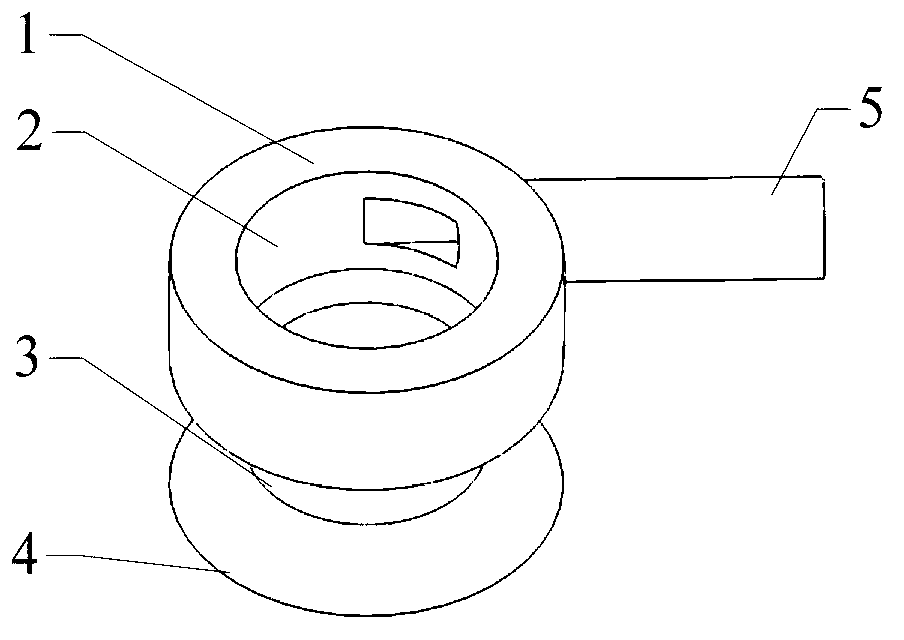 Sea water desalination spraying and liquid distributing sprayer