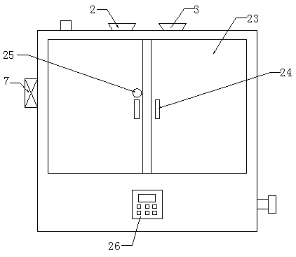 Orthopedic machine cleaning structure with disinfecting function and application method thereof