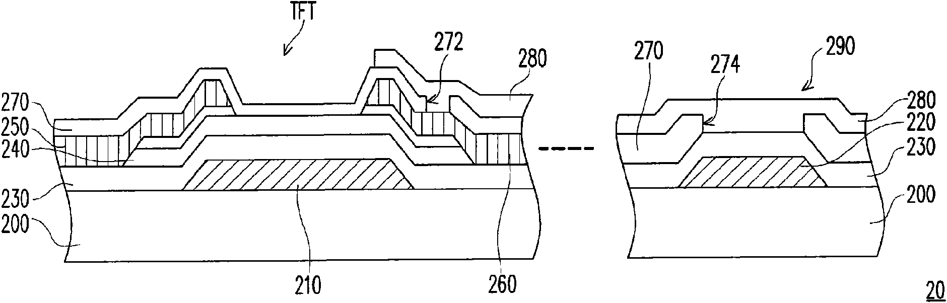 Manufacturing method of active element array substrate