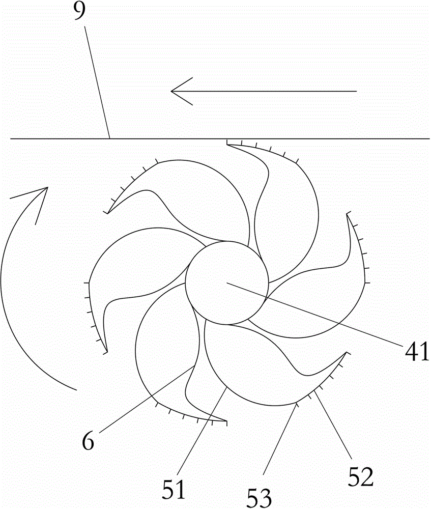 Scraper component suitable for conveying belt cleaning device