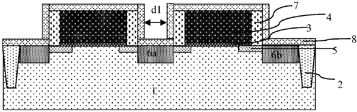 SAB technique for semiconductor device