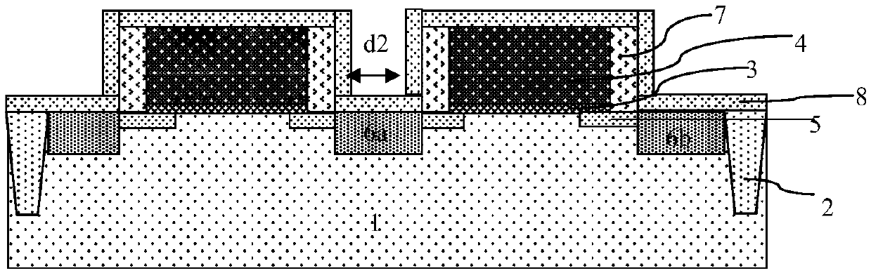 SAB technique for semiconductor device