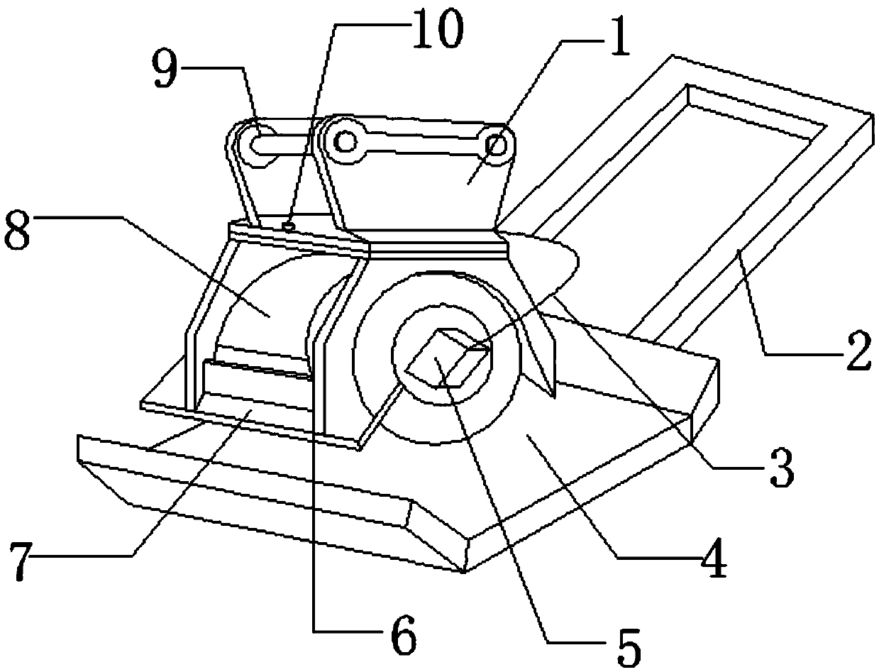 Vibrating tamper for hydraulic engineering