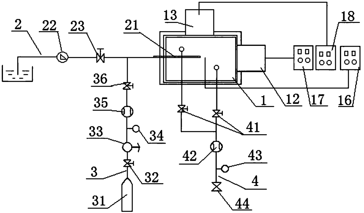 Propagation simulation and permeability test integrated experimental device for true triaxial crack, and method thereof