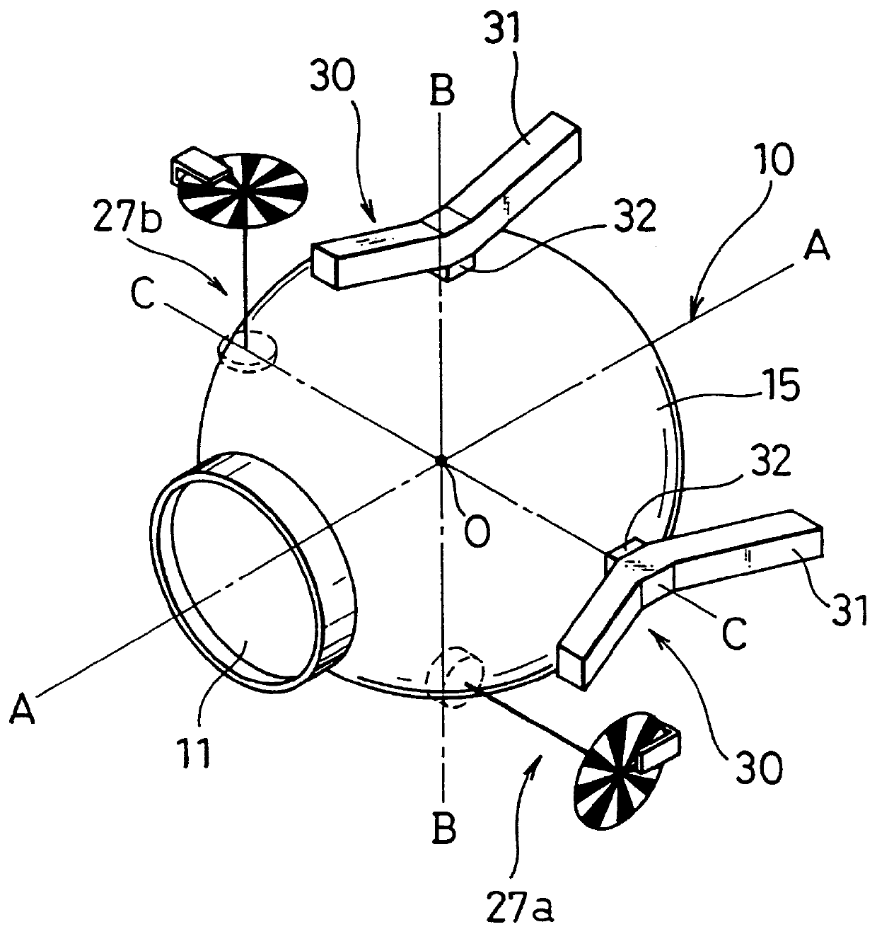 Image pickup apparatus with a driving device including an actuator and friction member