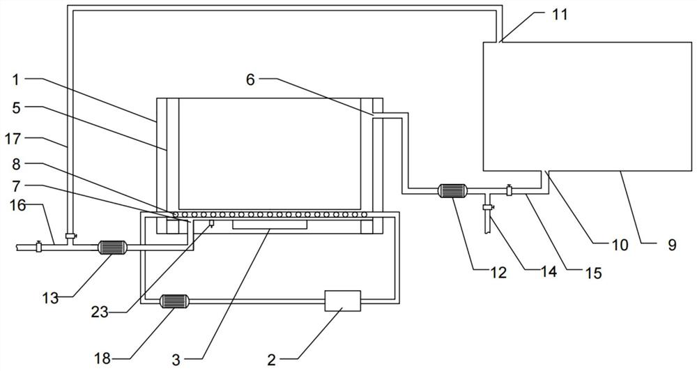 Clamp cleaning device