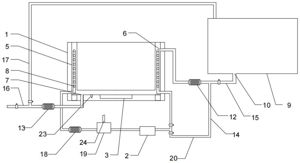 Clamp cleaning device