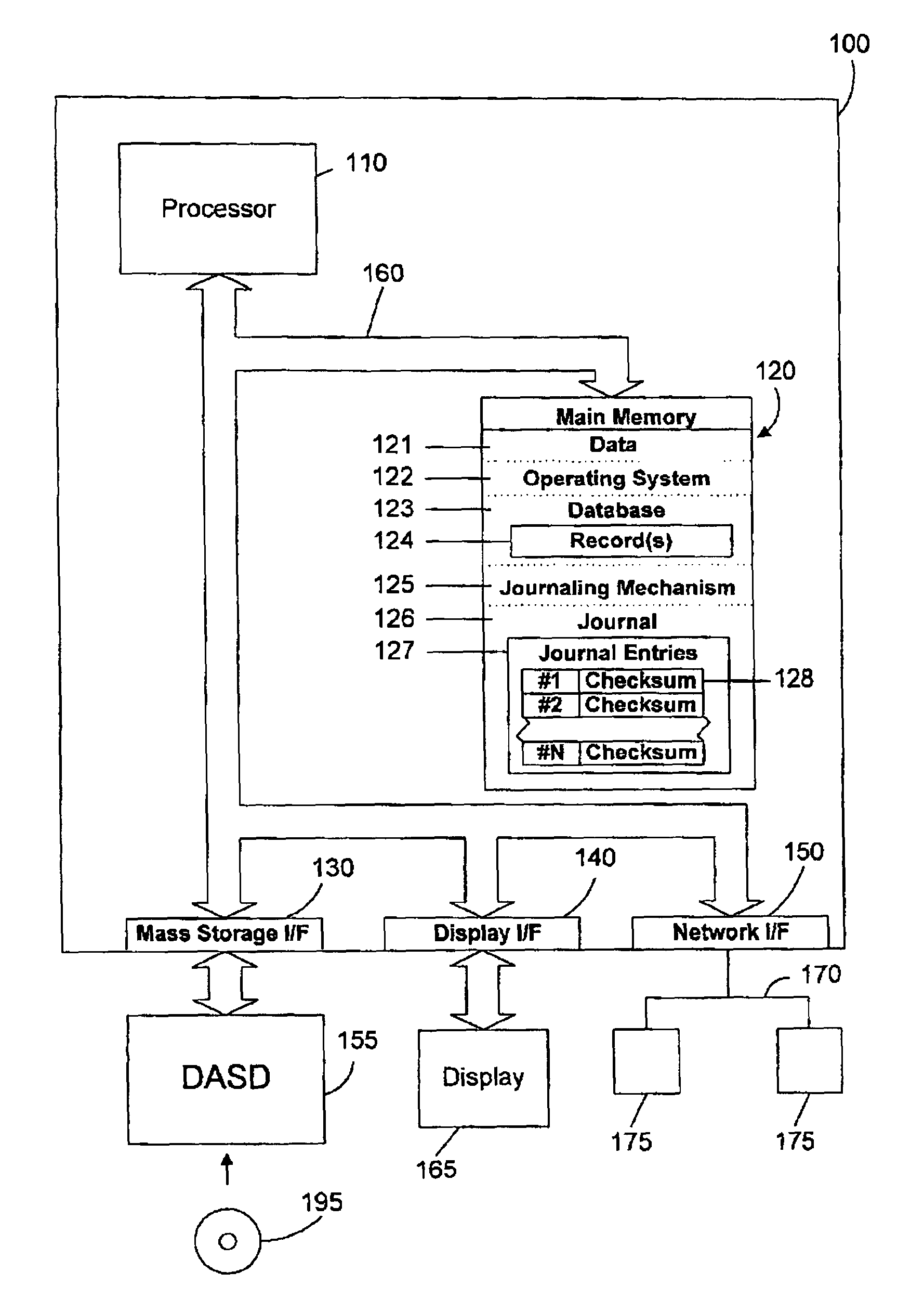 Virus scanner for journaling file system