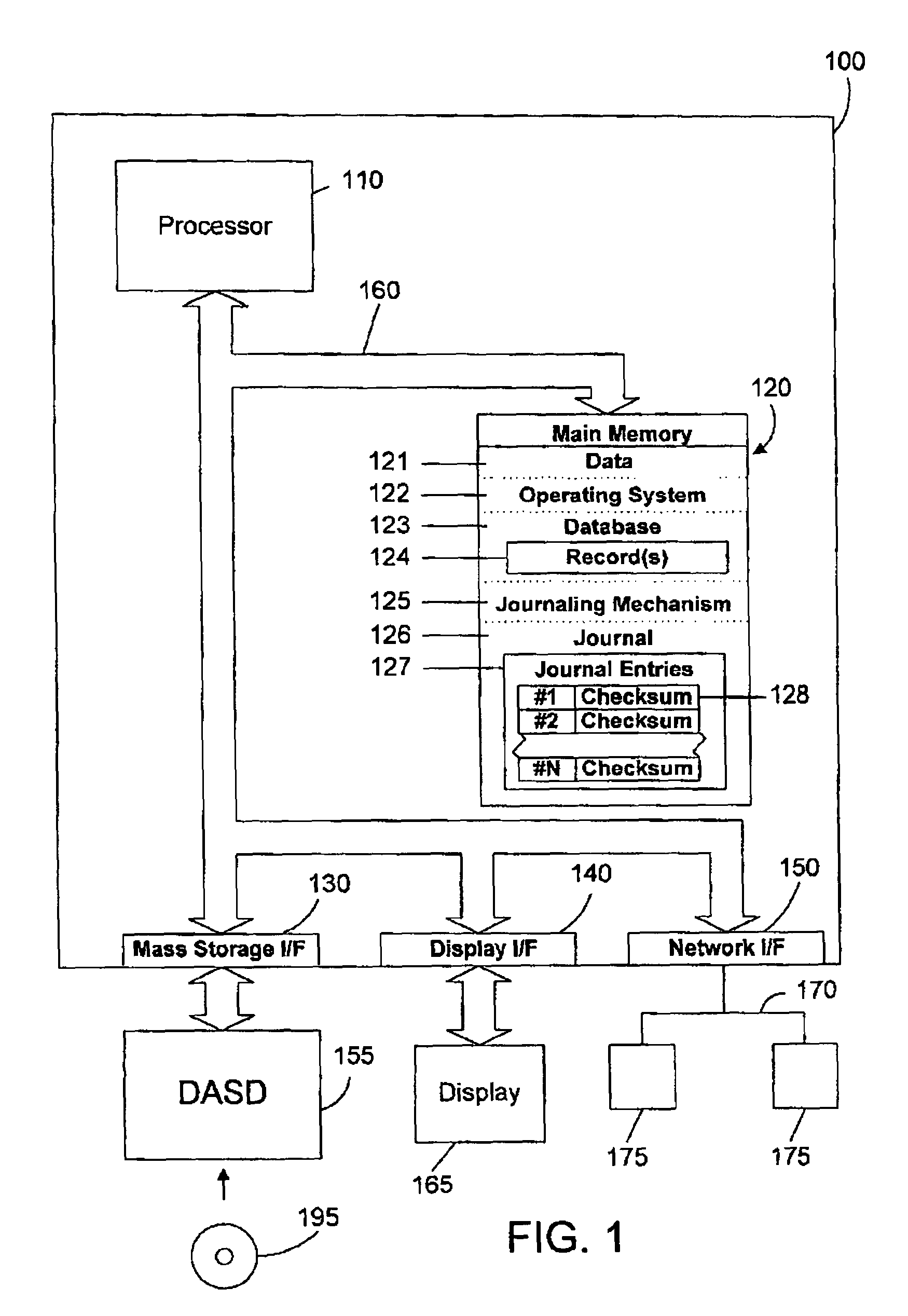 Virus scanner for journaling file system