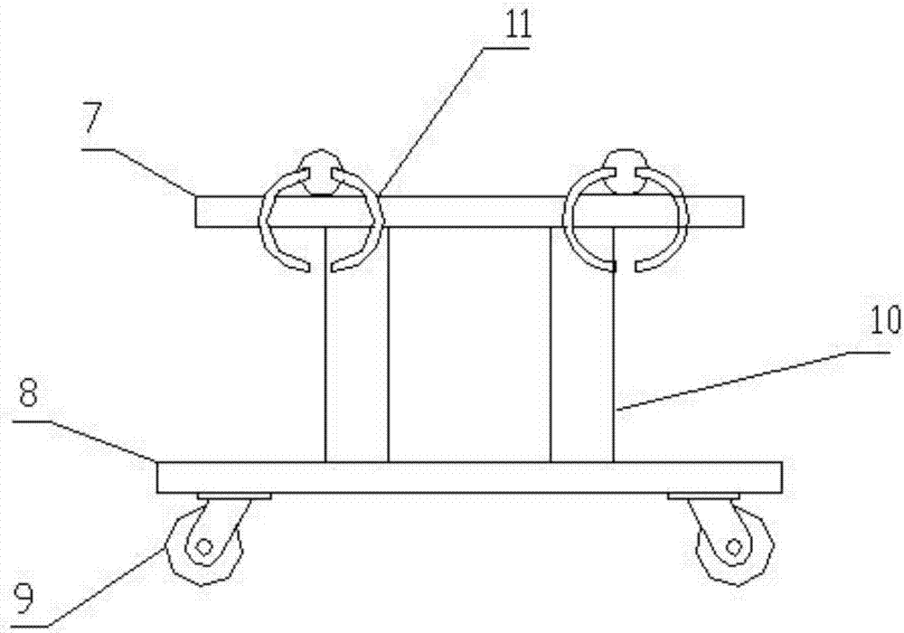 Intelligent garage for two-wheeler and two-wheeler parking and taking method