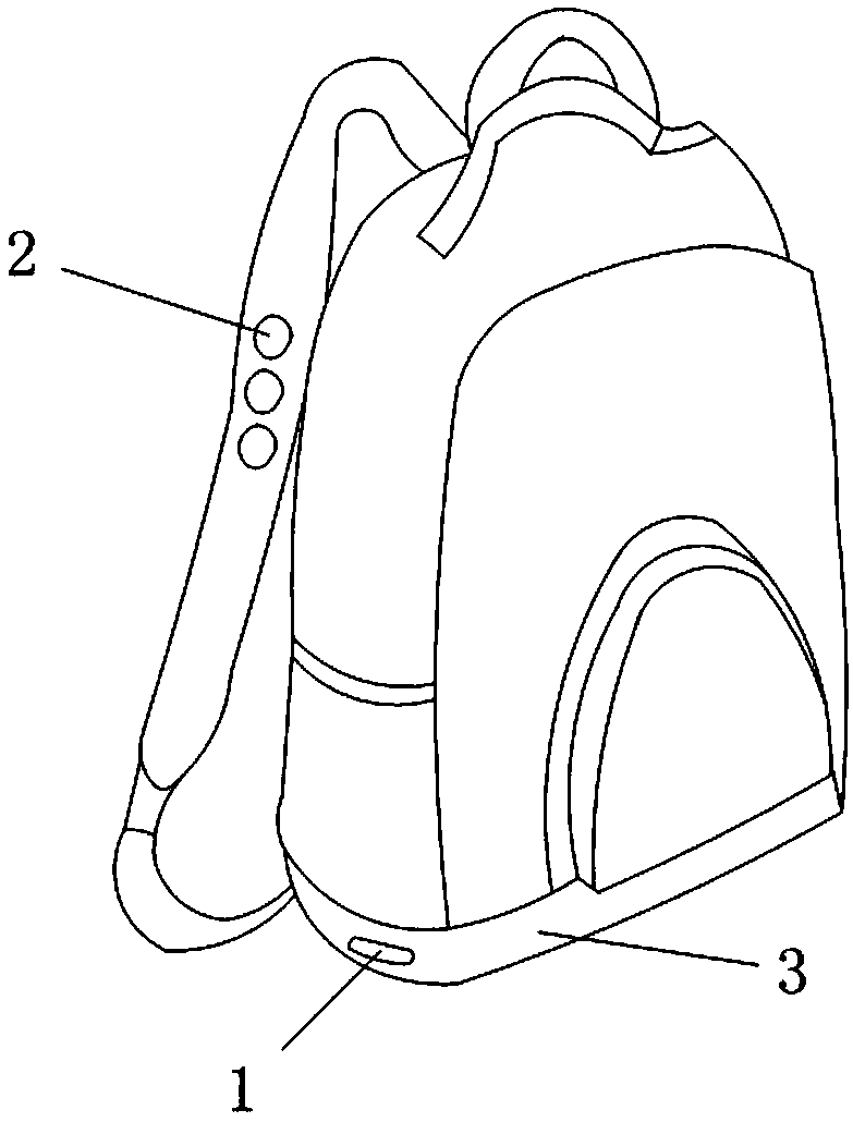 Intelligent schoolbag, management system thereof, and management method