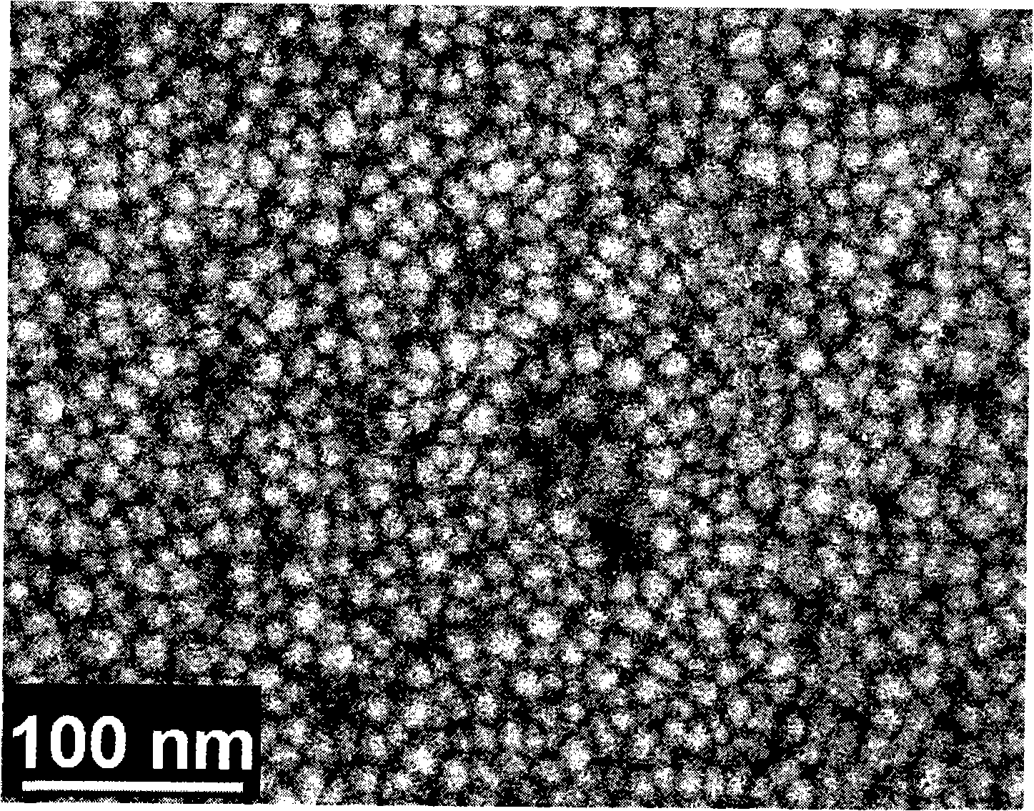 Process for preparing wide-band and wave-absorbing magnetic multilayer membranous