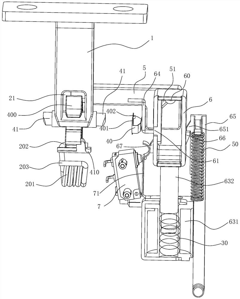 Door lock structure for electric appliance and cleaning machine applying door lock structure