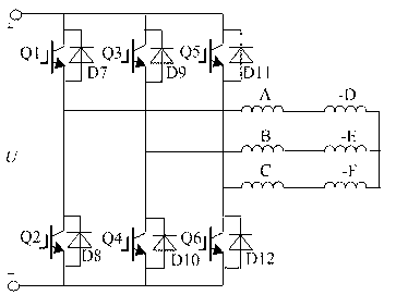 Internal-external double-stator electro-magnetic double-salient starter generator