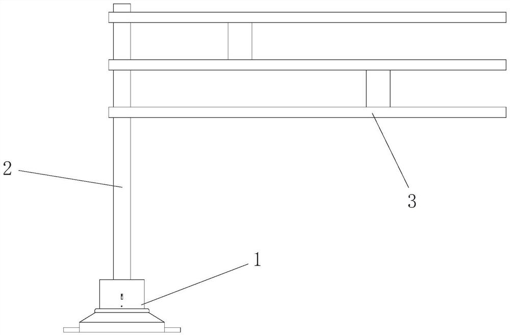 Municipal guardrail