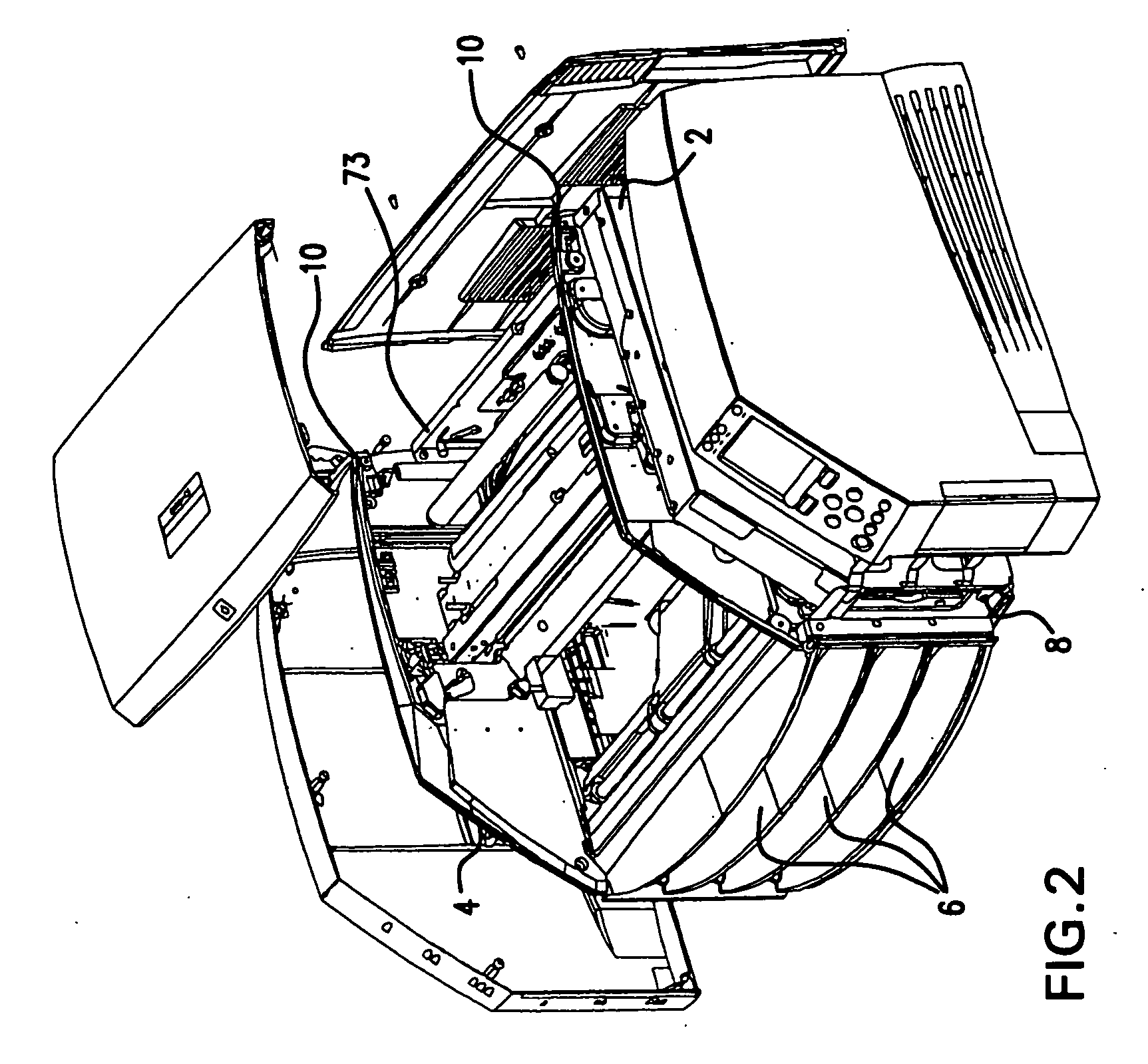 Multi-media printer with removable memory storing printer settings