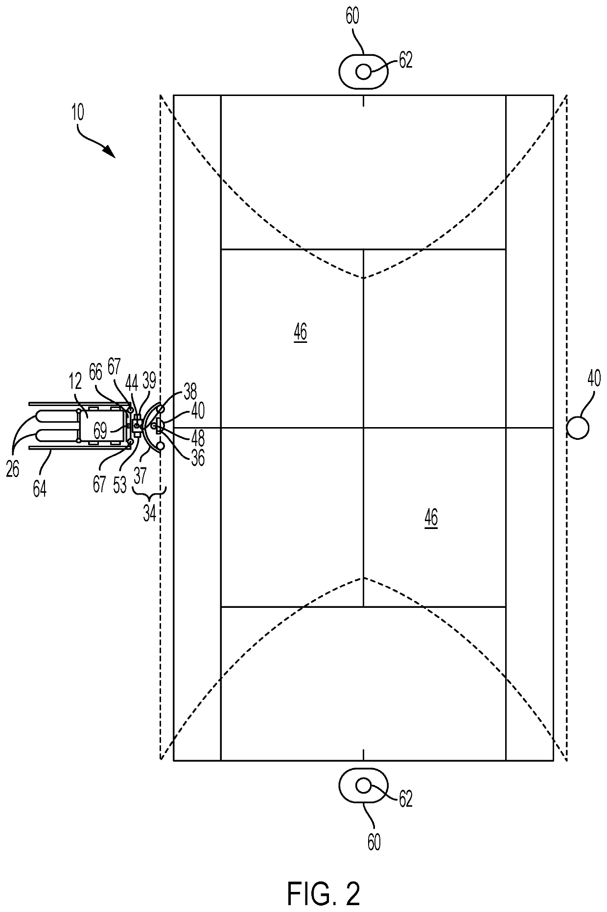 Ball retrieval system and method