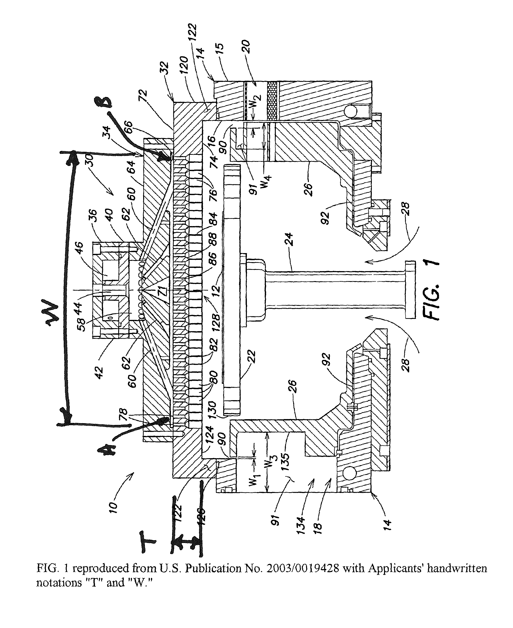 Method and apparatus for reducing particle contamination in a deposition system