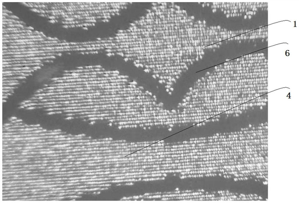 A board surface with three-dimensional visual effect and its manufacturing method