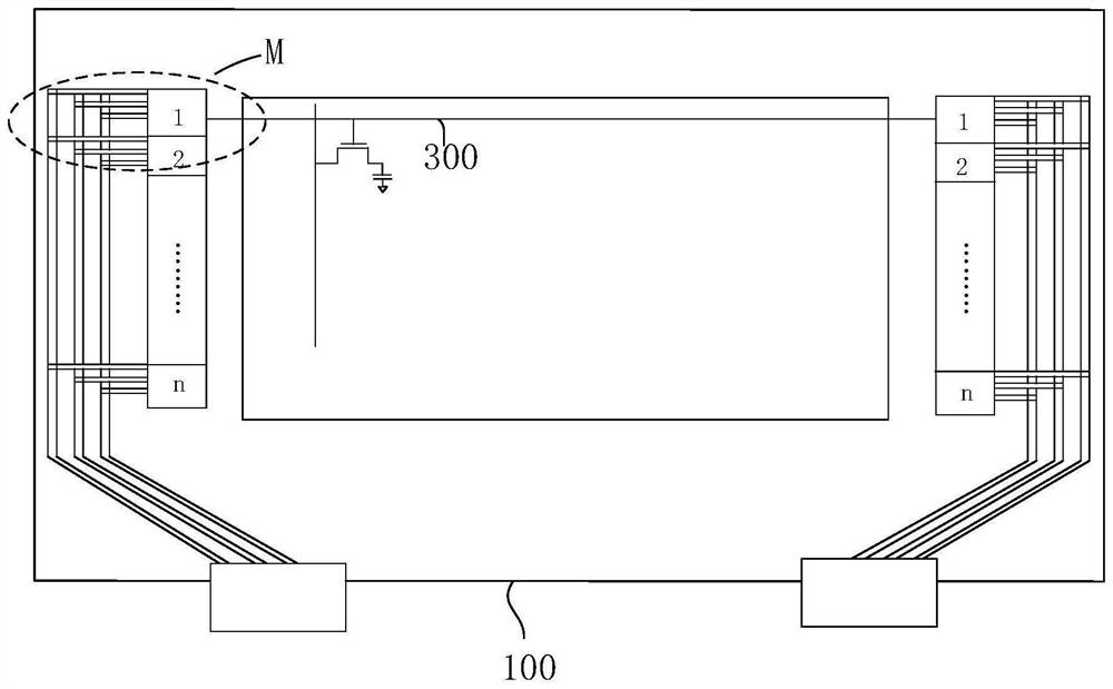 Control switch of driving circuit, array substrate and display panel