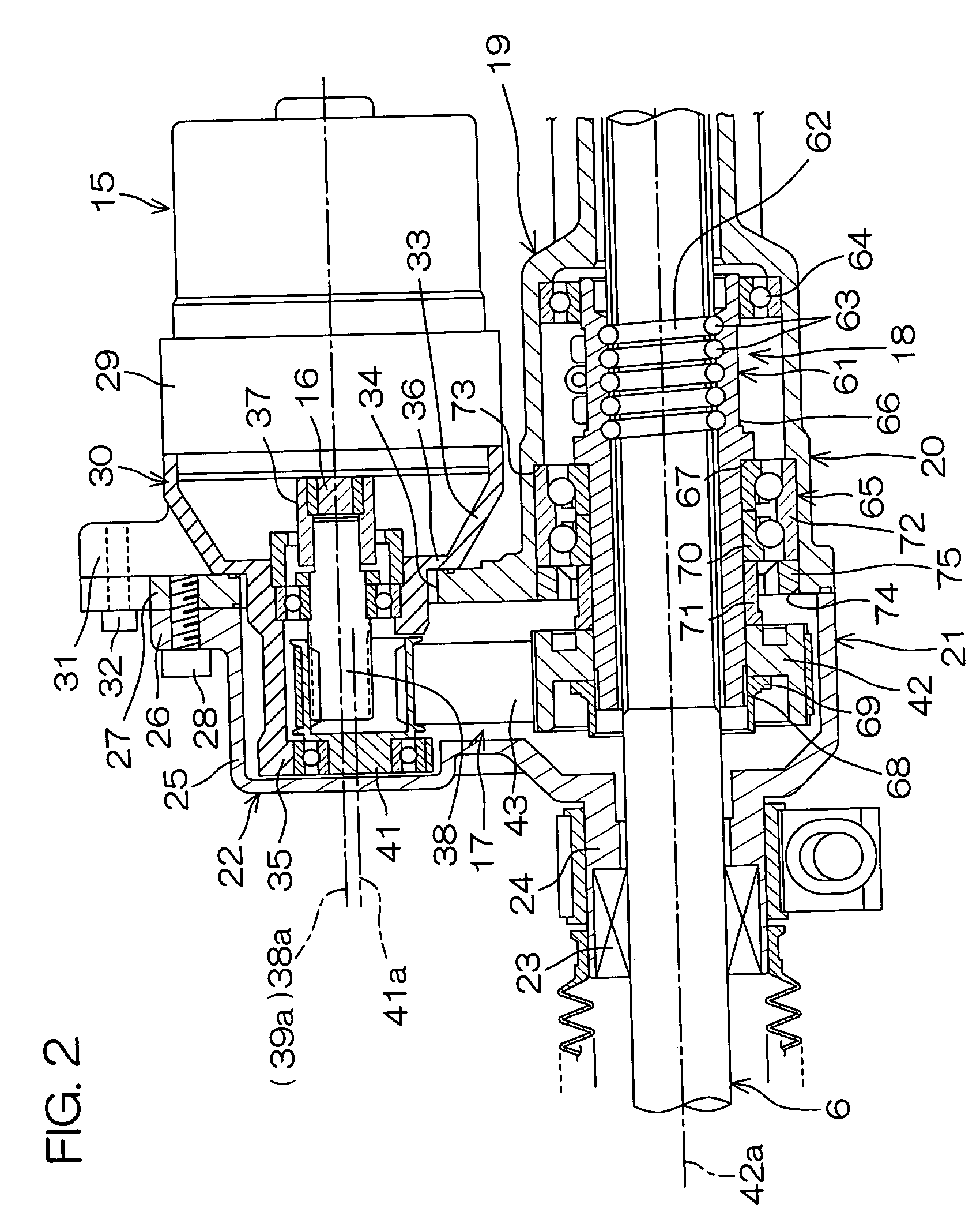 Electric power-steering apparatus