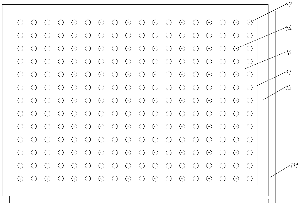 Novel floor heating module and processing process