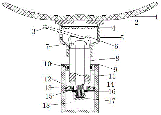 Protection air bag type lifting chair