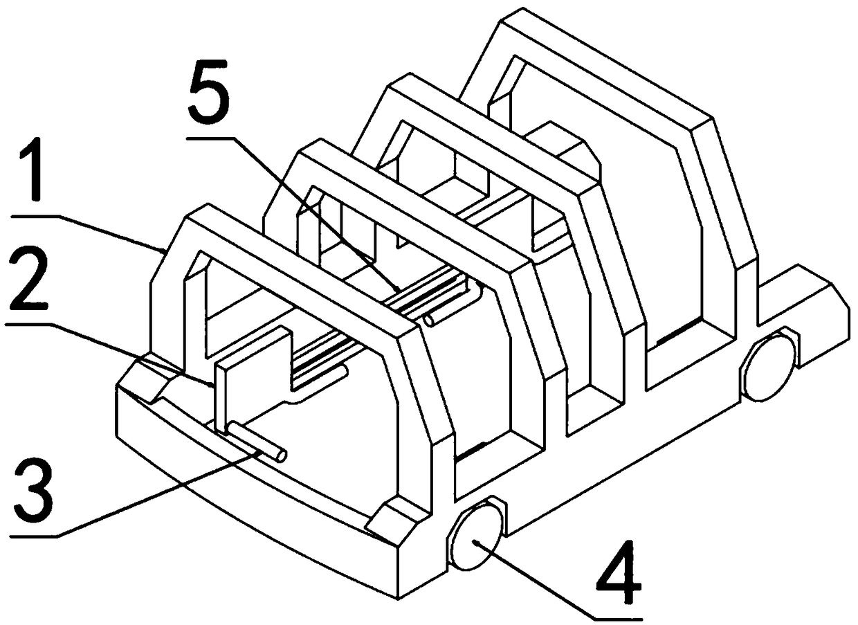 Intelligent robot carrying vehicle