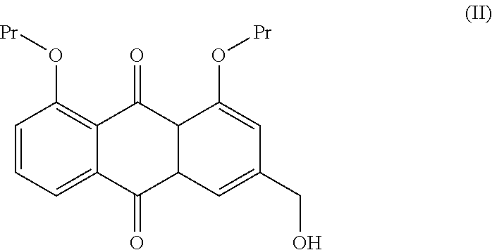 Process for the preparation of diacerin