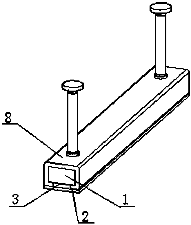 Integrated slurry-leaking-preventing filling material