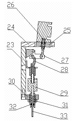 Pilot valve air tightness testing device