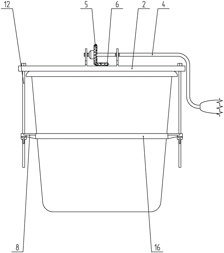 Highly universal honey extractor