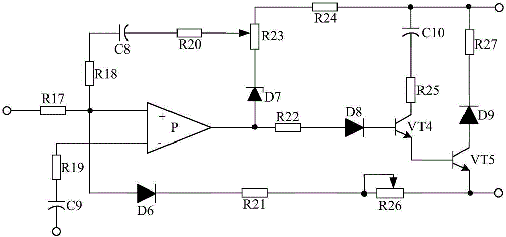 Blue-ray LED driving system with adjustable brightness