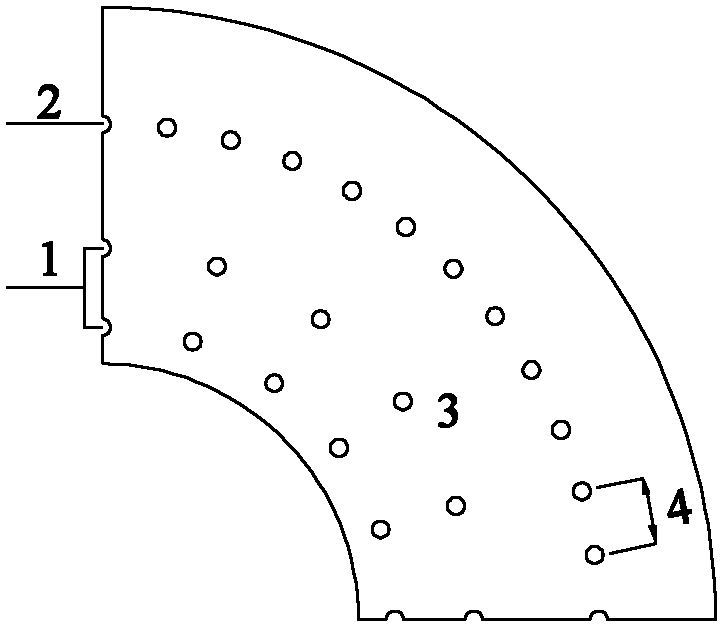 A Freezing Method of High Gradient Heterogeneous Freezing Wall