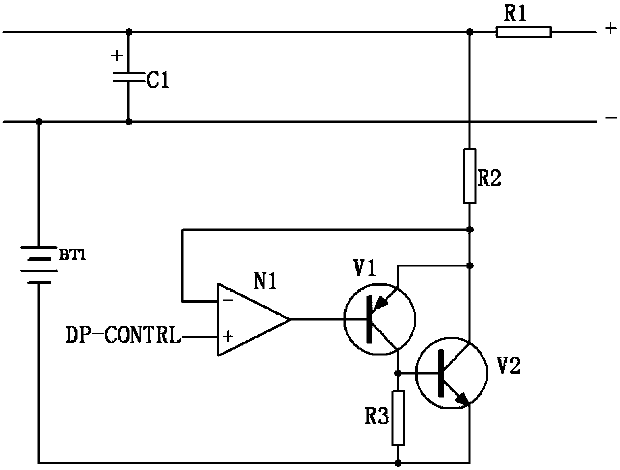 Lower programming control loop for improving programmable DC power supply output response speed