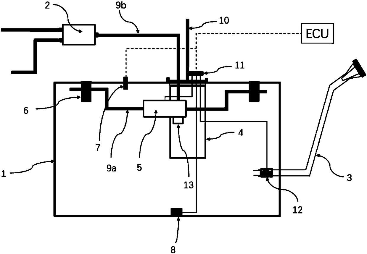 Novel electric control fuel oil system