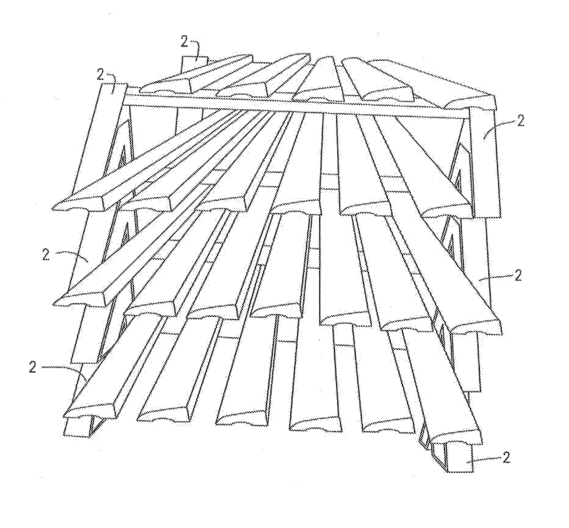 Rack component and rack system