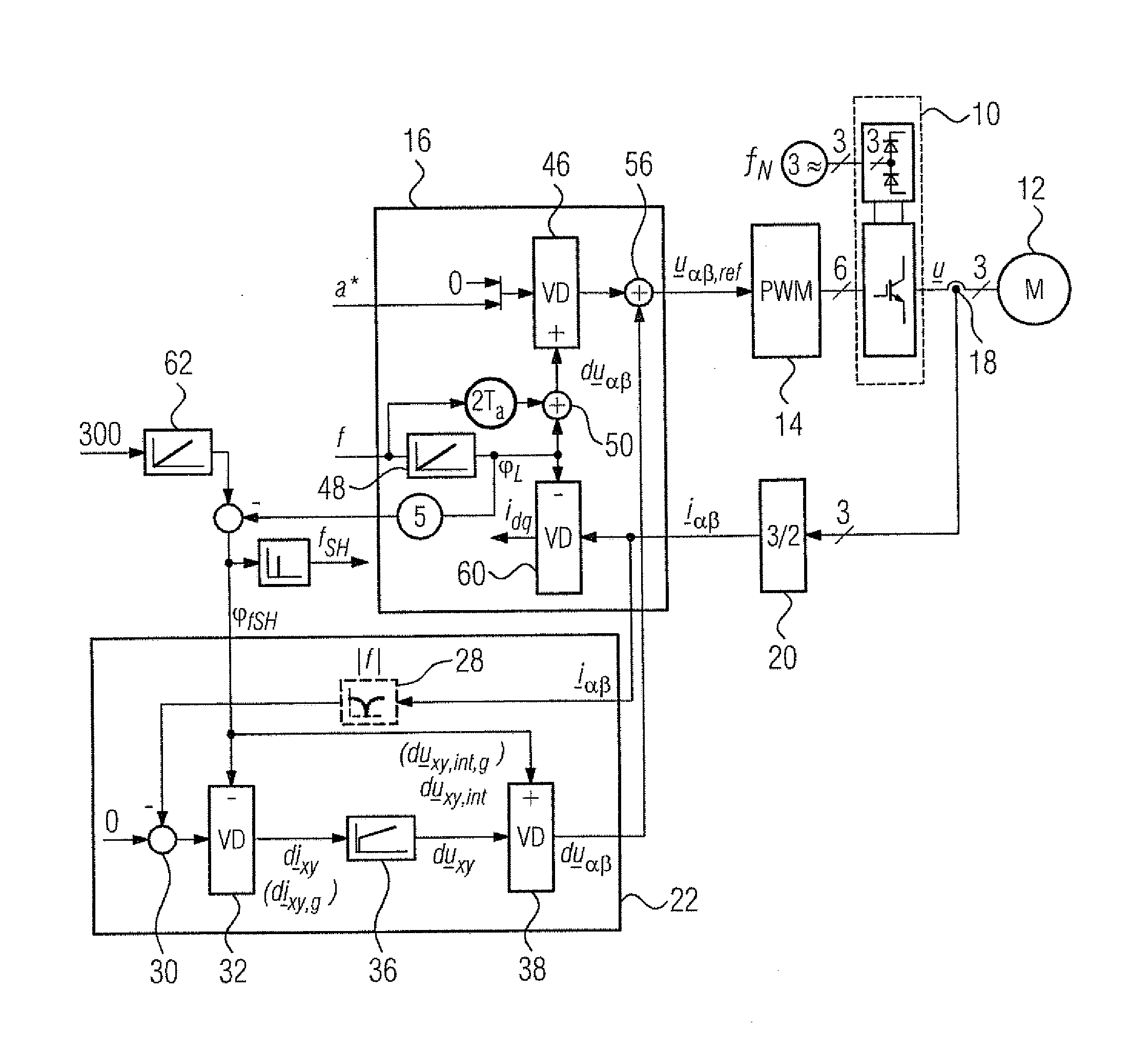 Method for operating a drive control device, facility with means for executing the method and drive control device with such a facility