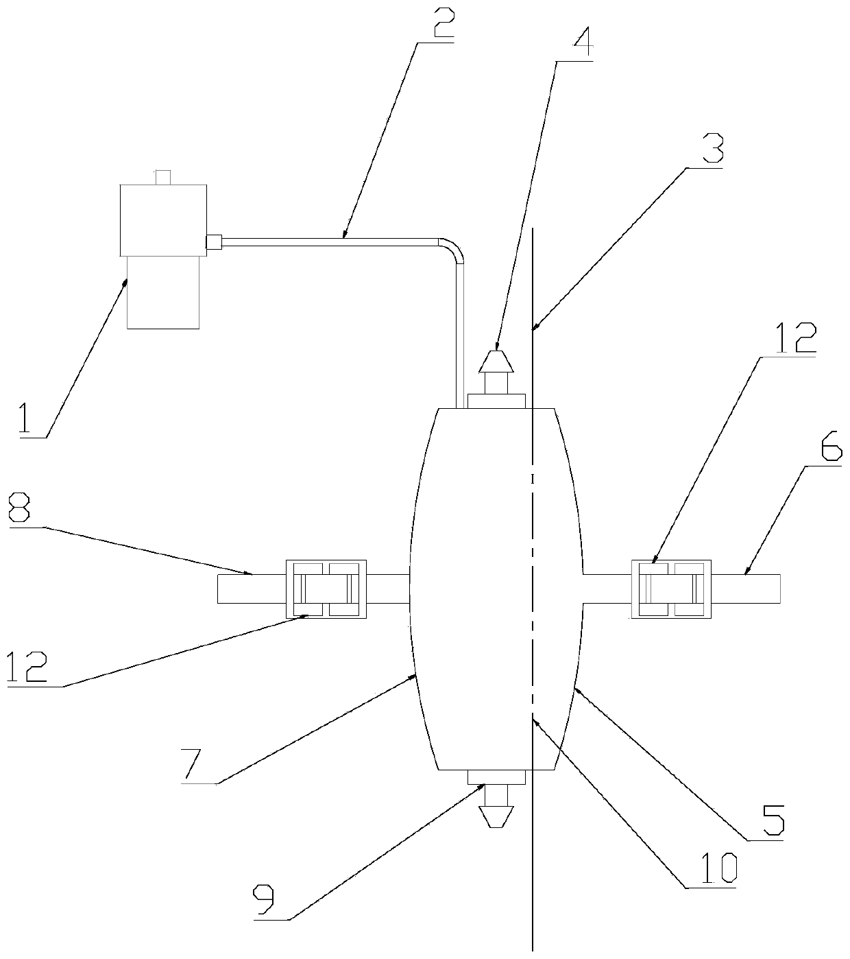 Pneumatic clutch and wearable rehabilitation assisting equipment